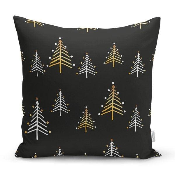 Christmas Pillow Cover|Christmas Tree Home Decor|Winter Trend Cushion Cover|Housewarming Xmas Gift Idea|Christmas Tree Throw Pillow Cover