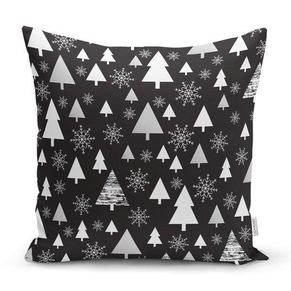 Christmas Pillow Cover|Christmas Tree Home Decor|Winter Trend Cushion Cover|Housewarming Xmas Gift Idea|Christmas Tree Throw Pillow Cover