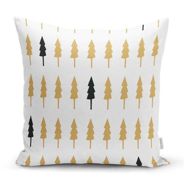 Pine Tree Pillow Cover|Christmas Tree Home Decor|Winter Trend Cushion Cover|Housewarming Xmas Gift Idea|Christmas Tree Throw Pillow Cover