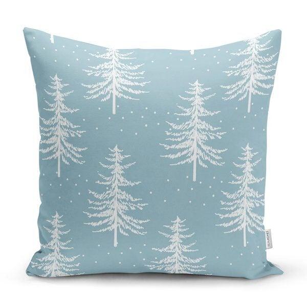 Pine Tree Pillow Cover|Christmas Tree Home Decor|Winter Trend Cushion Cover|Housewarming Xmas Gift Idea|Christmas Tree Throw Pillow Cover