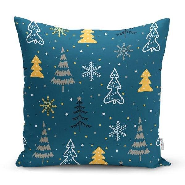 Christmas Pillow Cover|Christmas Tree Home Decor|Winter Trend Cushion Cover|Housewarming Xmas Gift Idea|Christmas Tree Throw Pillow Cover