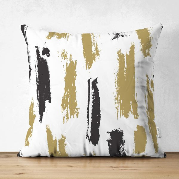 Abstract Pillow Cover|Modern Design Suede Pillow Case|Abstract Geometric Decor|Decorative Pillow Case|Farmhouse Style Authentic Pillow Case