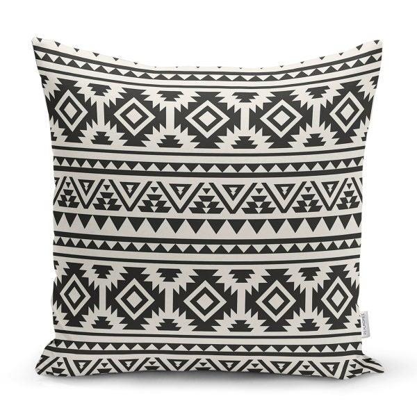 Nordic Scandinavian Pillow Cover|Southwestern Cushion Case|Rug Design Throw Pillow Case|Aztec Print Ethnic Home Decor|African Tribal Pillow