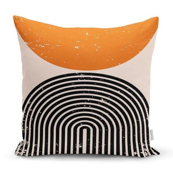 Abstract Pillow Cover|Modern Design Pillow Case|Abstract Geometric Cushion Cover|Decorative Pillow Case|Farmhouse Style Authentic Pillow Top