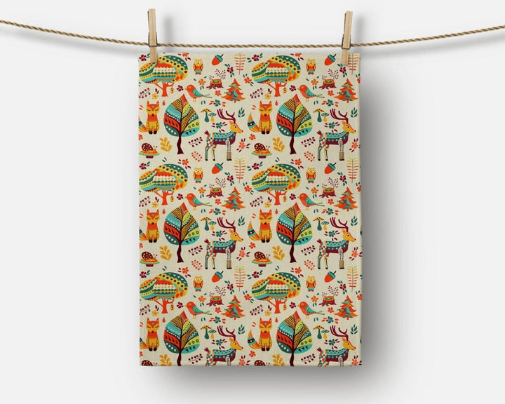 Fall Trend Kitchen Towel|Orange Pumpkin Dish Towel|Pumpkin Print Hand Towel|Decorative Towel|White Pumpkin Tea Towel|Autumn Trend Hand Towel