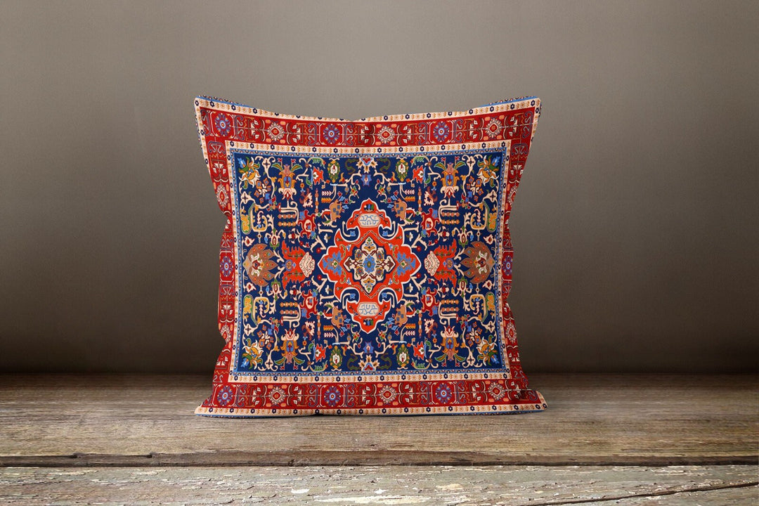 Ethnic Pillow Case|Kilim Sofa Pillow|Geometric Pillow Top|Authentic Pillow Top|Modern Sofa Pillows|Pillow For Bedroom|Adobe Pillow Cover