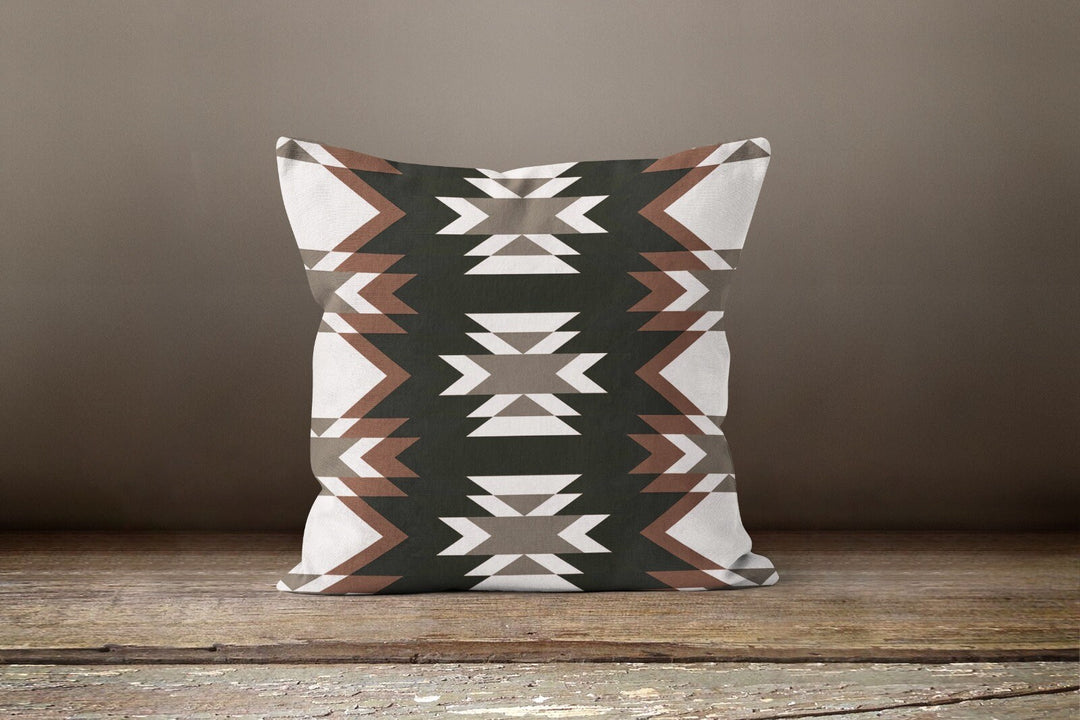 Southwestern Pillow Case|Porch Pillow Cover|Boho Porch Pillow|Rug Accent Pillow|Outdoor Throw Pillow|Ethnic Pillow Cover|Traditional Pillow