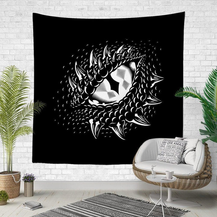 One Eye Wall Tapestry|New World Order Wall Hanging Art Decor|Decorative Fabric Wall Art|Spiritual Wall Tapestry|Psychedelic Style Home Decor