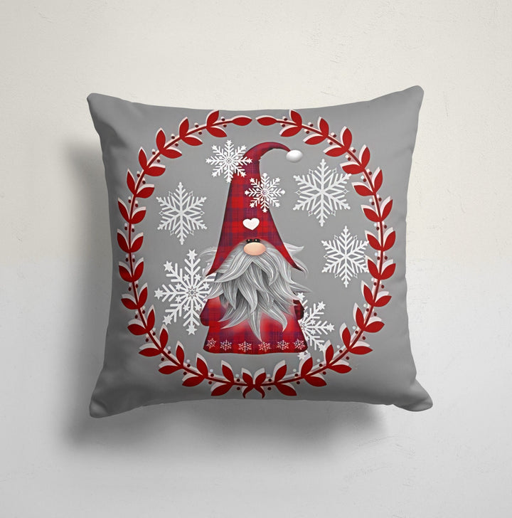 Gnome Pillow Covers|Dwarf Santa Claus Home Decor|Decorative Christmas Pillow Case|Merry Christmas Throw Pillow|Christmas Outdoor Pillow Top