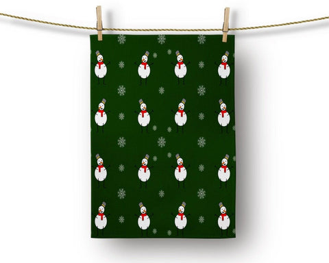 Christmas Kitchen Towel|Merry Christmas Dish Towel|Snowman Hand Towel|Xmas Tree Hand Towel|Xmas Stocking Tea Towel|Ho Ho and Santa Hat Towel