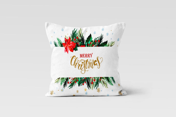 Christmas Pillow Covers|Merry Christmas Cushion Case|Decorative Winter Pillow|Xmas Home Decor|Shine Like a Star, Happy New Year Pillow Cover