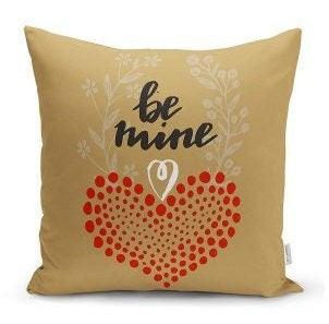 Set of 4 Valentine's Day Pillow Covers|Gold White Love Decor|Take My Heart Cushion Case|Be Mine, You and Me Throw Pillow Top|Gift for Women