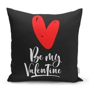 Set of 4 Valentine's Day Pillow Covers|Be My Valentine Cushion|I Love You Pillowcase|Heart Throw Pillow Case|14 February Gift for Girlfriend