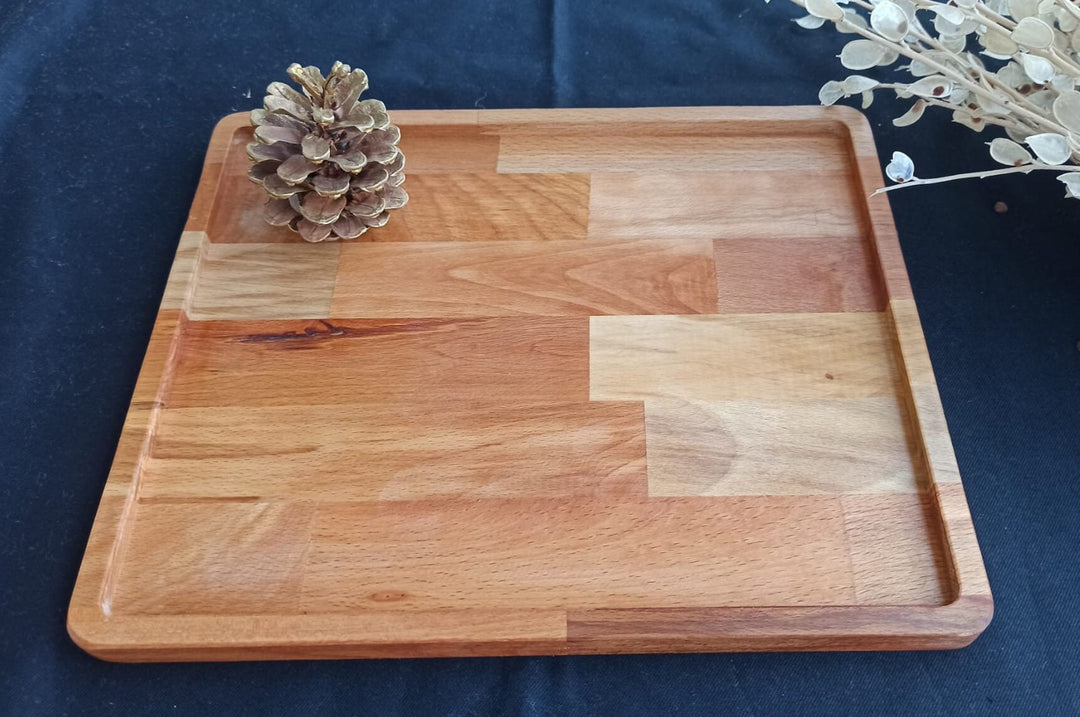 Wooden Serving Tray|Kitchen Room Decor|Custom Table Decor|Housewarming Gift Tray|Gift for Women|Wooden Art|Decorative Mother's Day Gift Tray