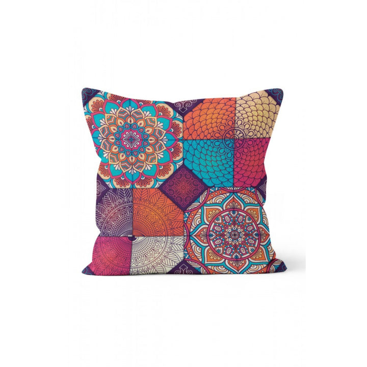 Decorative Pillow Cover|Geometric Cushion Case|Abstract Pattern Home Decor|Ethnic Patch Pillow Case|Farmhouse Style Authentic Cushion Case