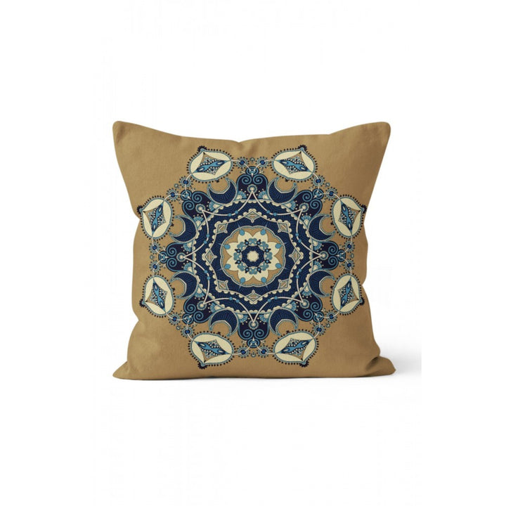 Mandala Pillow Cover|Geometric Design Cushion Case|Ethnic Delhi, Mumbai and Aztec Mandala Pillow Cover|Rustic Home Decor|Authentic Cushion