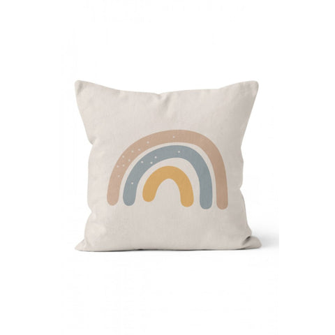 Abstract Pillow Cover|Sun, Light and Heart Print Cushion Case|Decorative Rainbow Print Pillow Top|Weather Meteorology Themed Cushion Cover