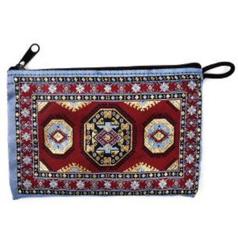 Coin Purse With Zipper|Zip Money Purse|Handmade Small Coin Pouch|Small Carpet Bag|Woven Ethnic Pouch|Kilim Coin Purse|Hippie Gifts For Her