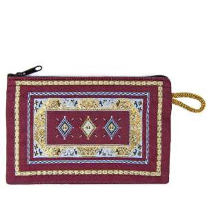 Coin Purse With Zipper|Zip Money Purse|Handmade Small Coin Pouch|Small Carpet Bag|Woven Ethnic Pouch|Kilim Coin Purse|Hippie Gifts For Her