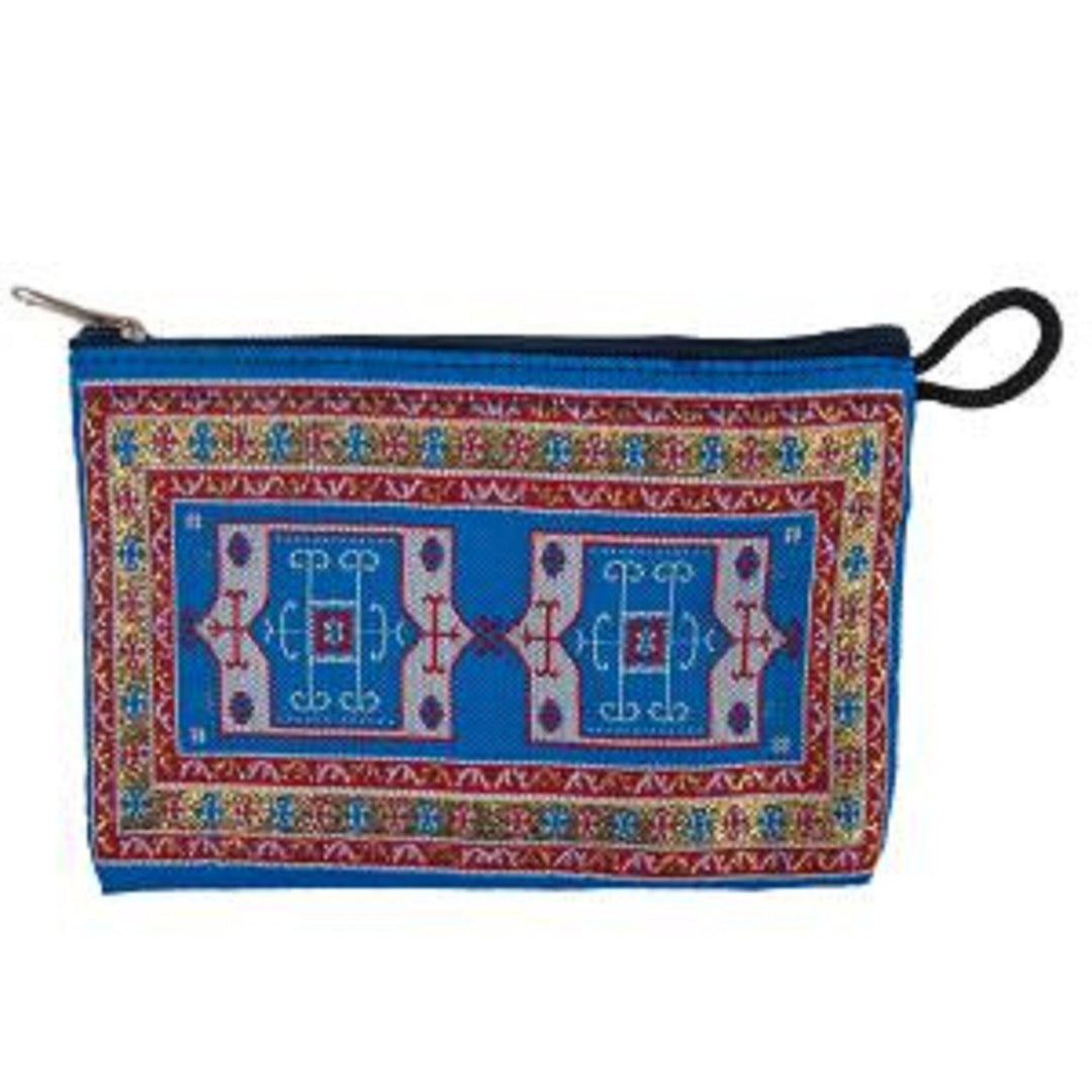 Coin Purse With Zipper|Zip Money Purse|Handmade Small Coin Pouch|Small Carpet Bag|Woven Ethnic Pouch|Kilim Coin Purse|Hippie Gifts For Her