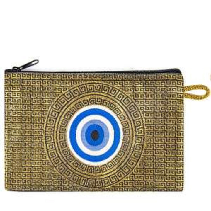 Evil Eye Carpet Wallet|Coin Purse With Zipper|Handmade Woven Wallet|Turkish Woven Case|Turkish Woven Wallet|Kilim Wallet|Mother's Day Gifts