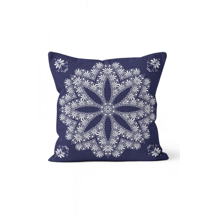 Mandala Pillow Cover|Geometric Design Cushion Case|Decorative Floral Mandala Pillowcase|Rustic Home Decor|Farmhouse Style Authentic Cushion