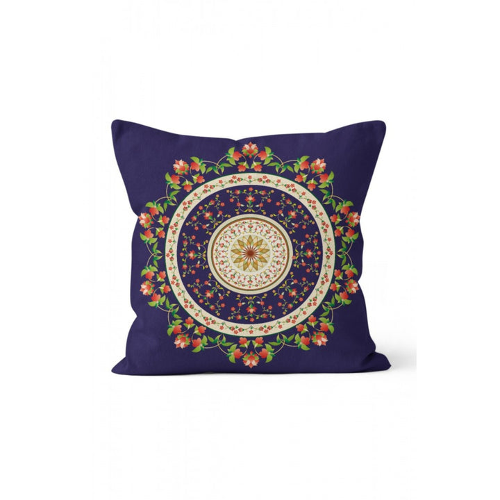 Mandala Pillow Cover|Geometric Design Cushion Case|Decorative Floral Mandala Pillowcase|Rustic Home Decor|Farmhouse Style Authentic Cushion