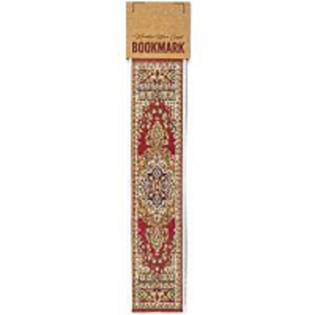 Set of 4 Traditional Rug Design Woven Bookmark|Carpet Bookmark|Authentic Turkish Carpet Pattern Bookmark|Gift For Bookwoorms|Book Lover Gift