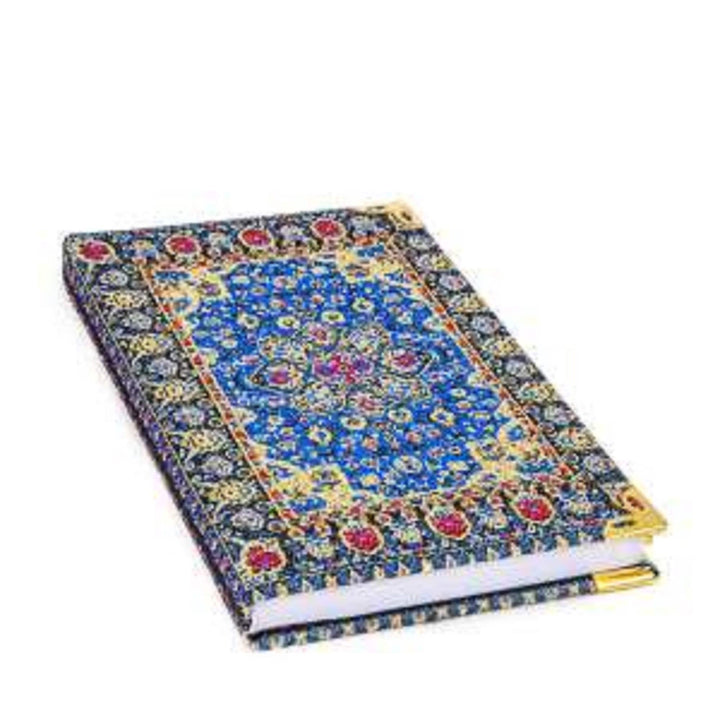 Authentic Carpet Design Woven Notebook|Fabric Journal in Turkish Carpet Style|Handy Notebook|Handmade Diary Notebook|Lined Traveler Notebook