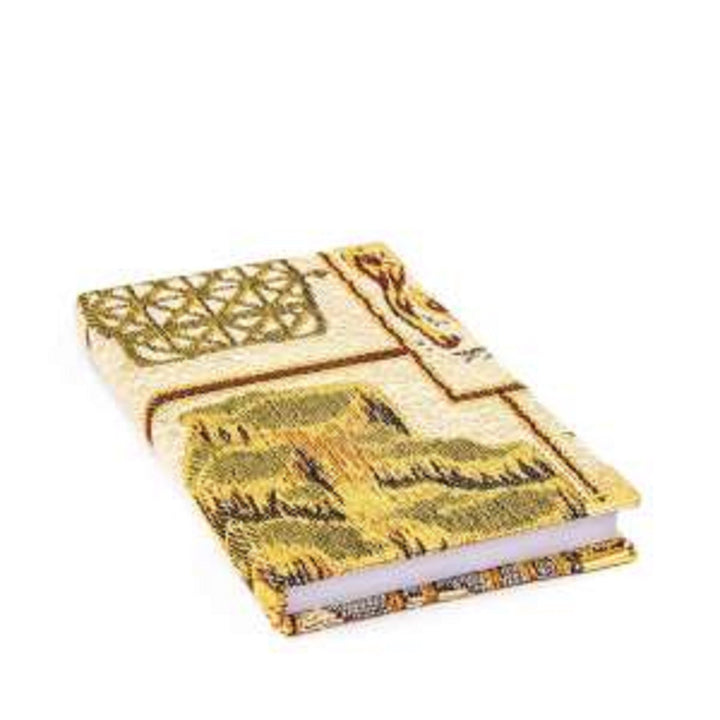 Authentic Carpet Design Woven Notebook|Fabric Journal in Turkish Carpet Style|Handy Notebook|Handmade Diary Notebook|Lined Traveler Notebook