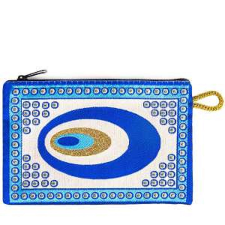 Evil Eye Carpet Wallet|Coin Purse With Zipper|Handmade Woven Wallet|Turkish Woven Case|Turkish Woven Wallet|Kilim Wallet|Mother's Day Gifts