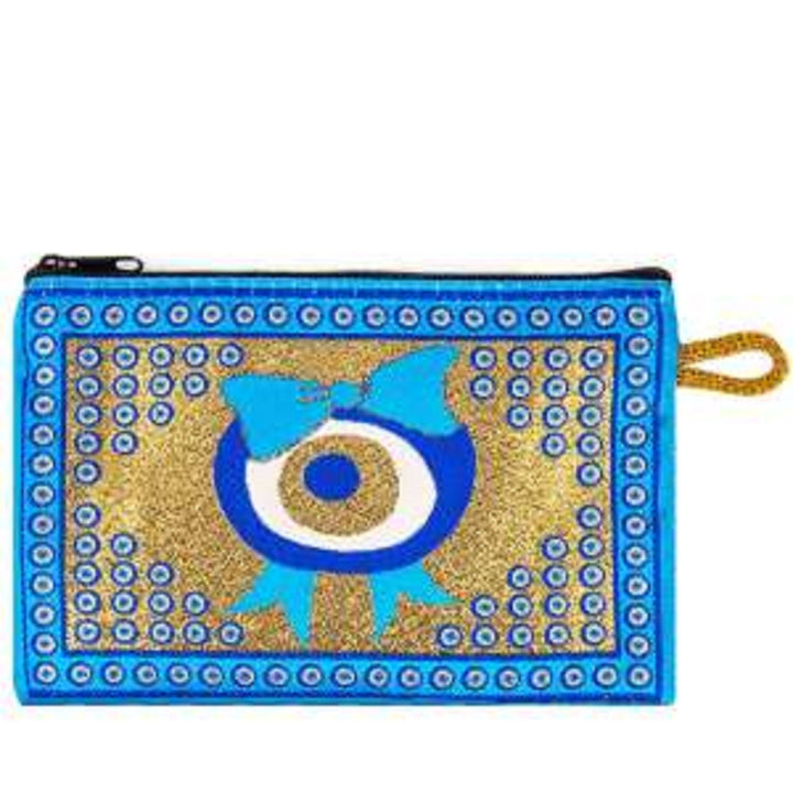 Evil Eye Carpet Wallet|Coin Purse With Zipper|Handmade Woven Wallet|Turkish Woven Case|Turkish Woven Wallet|Kilim Wallet|Mother's Day Gifts