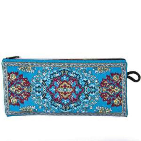 Zipper Pencil Pouch|Slim Pencil Case|Small Cosmetic Bag|Women&