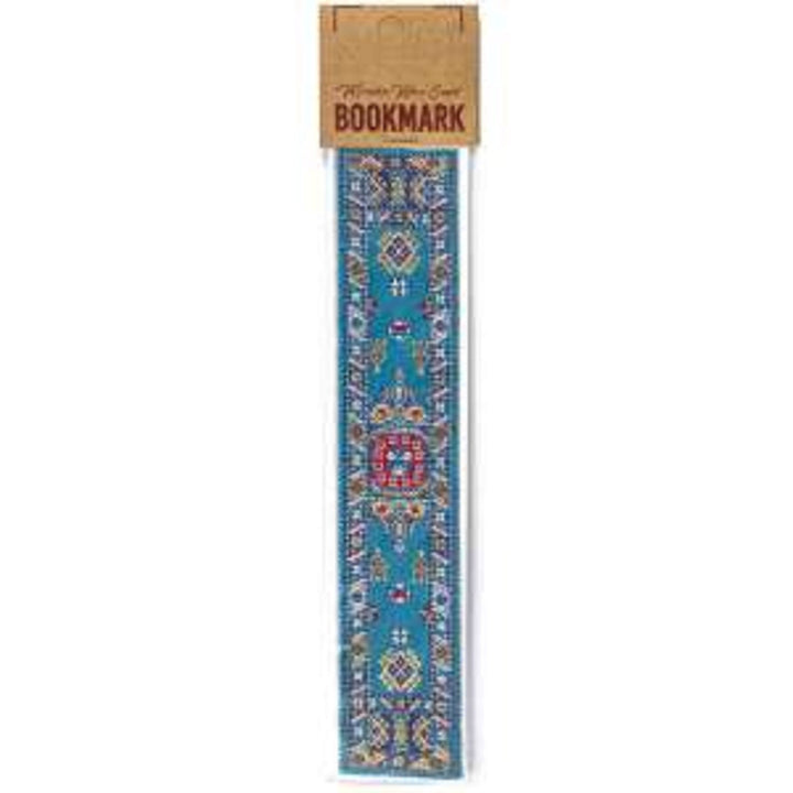 Set of 4 Woven Carpet Bookmark|Authentic Turkish Carpet Design Woven Bookmark|Traditional Rug Design Bookmark|Gift For Bookwoorm, Book Lover