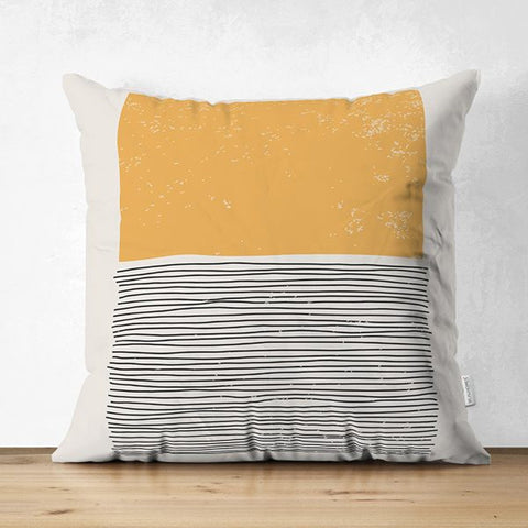 Abstract Pillow Cover|Onedraw Pillowcase|Abstract Geometric Cushion Cover|Decorative Double-Sided Pillowtop|Farmhouse Authentic Cushion Case