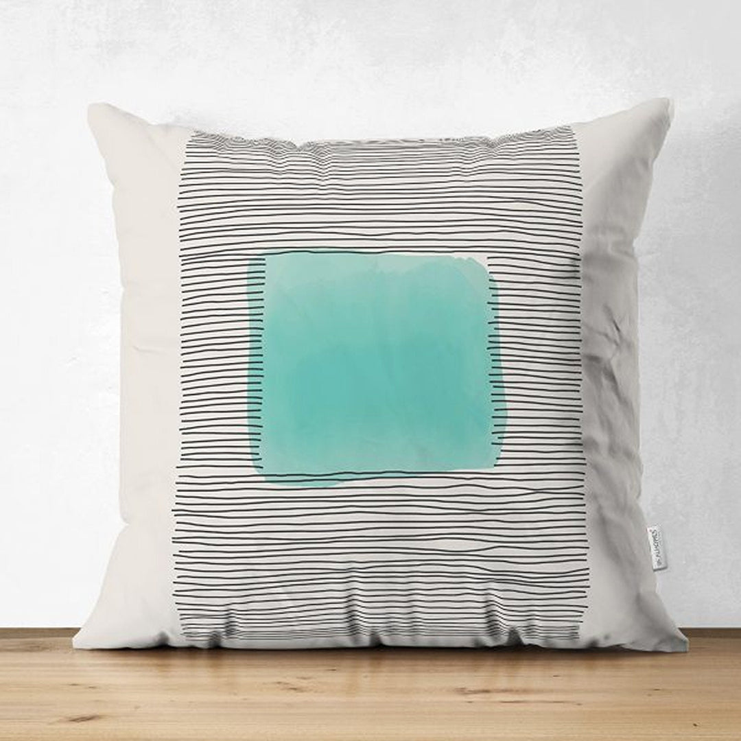 Abstract Pillow Cover|Boho Pillowcase|Abstract Onedraw Cushion Cover|Decorative Double-Sided Pillowtop|Modern Style Authentic Cushion Case