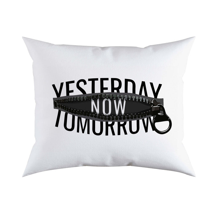 Decorative Pillow Cover|Frilly Yesterday Now Tomorrow Rectangle Cushion|Trust No One Pillowcase|No Drama, Love Myself Lumbar Pillow Case