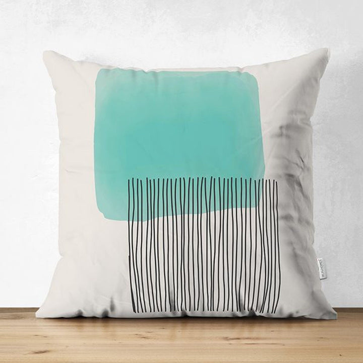 Abstract Pillow Cover|Boho Pillowcase|Abstract Onedraw Cushion Cover|Decorative Double-Sided Pillowtop|Modern Style Authentic Cushion Case