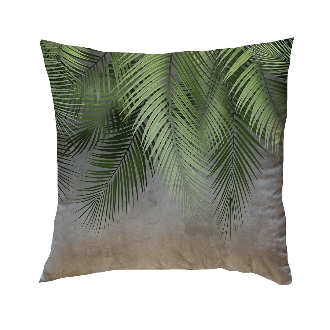 Tropical Pillow Cover|Frilly Jungle Cushion Case|Parrots in Forest Pillowcase|Green Leaves Cushion Cover|Tiger Print Throw Pillow Cover