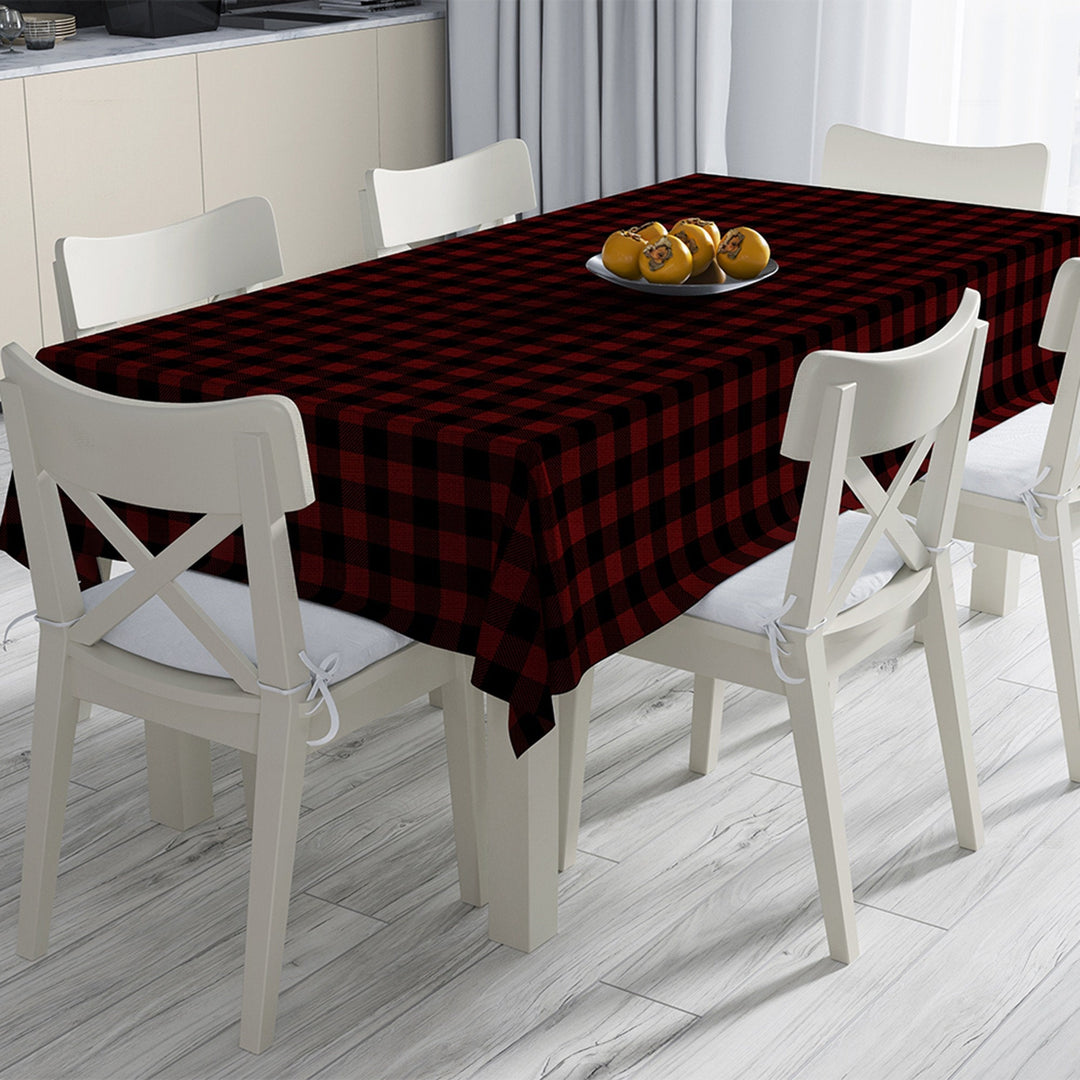 Luxury Plaid Tablecloth|Decorative Checkered Table Cover|Avangarde Geometric Kitchen Table Decor|Tartan Pattern Rectangle Dining Tabletop