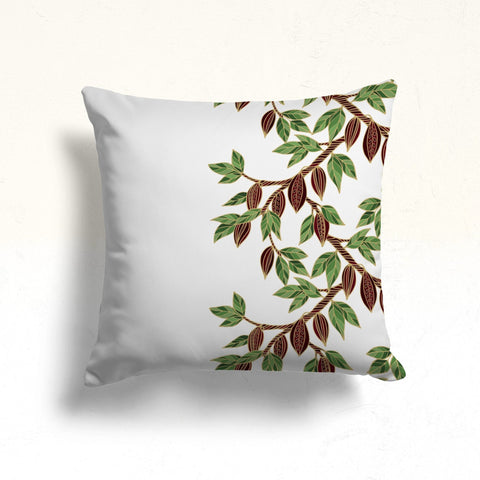 Fall Trend Pillow Cover|Autumn Cushion Case|Leaves Print Throw Pillow|Housewarming Autumn Home Decor|Farmhouse Style Fall Cushion Cover