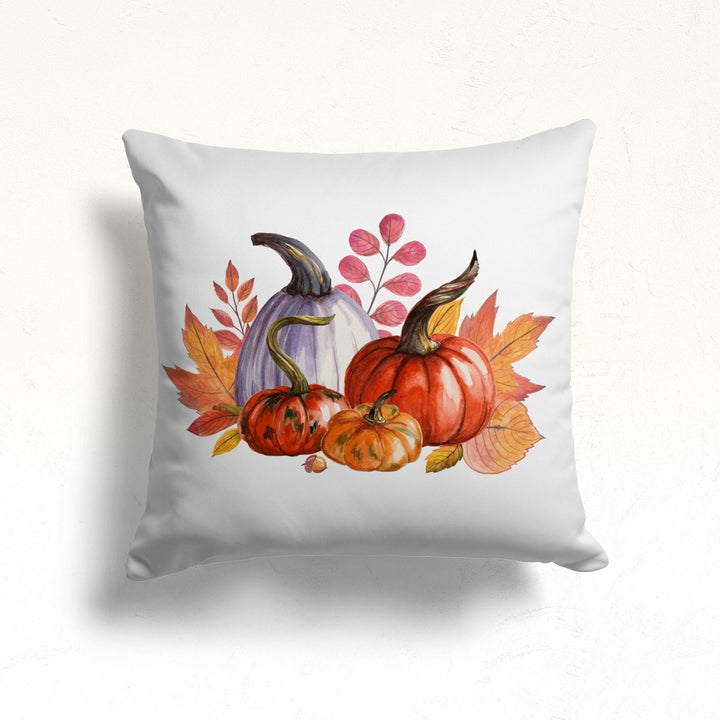 Its Fall Yall Pillow Cover|Autumn Cushion Case|Dog with Orange Pumpkin Throw Pillow|Pumpkin and Acorn Decor|Housewarming Autumn Pillowcase