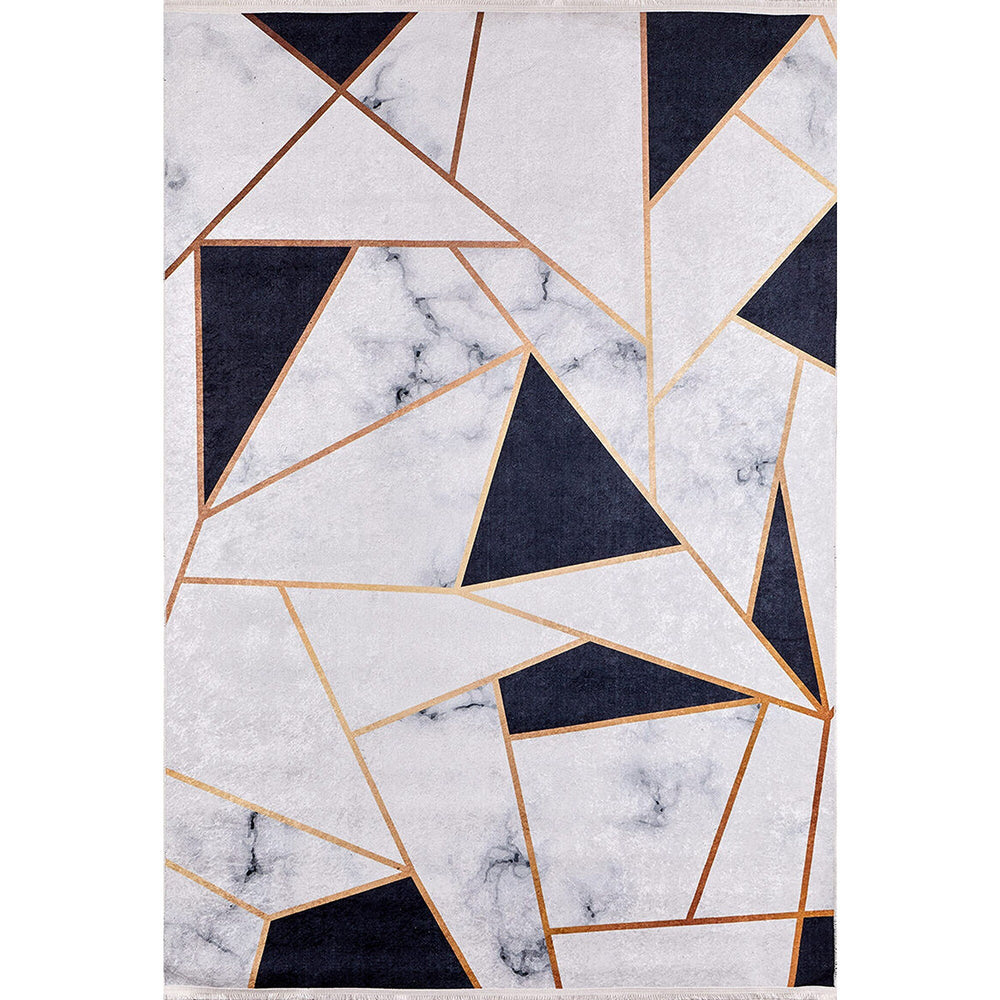 Marble Pattern Rug|Machine-Washable Rug|Abstract Non-Slip Carpet|Marble Washable Carpet|Decorative Area Rug|Multi-Purpose Anti-Slip Rug