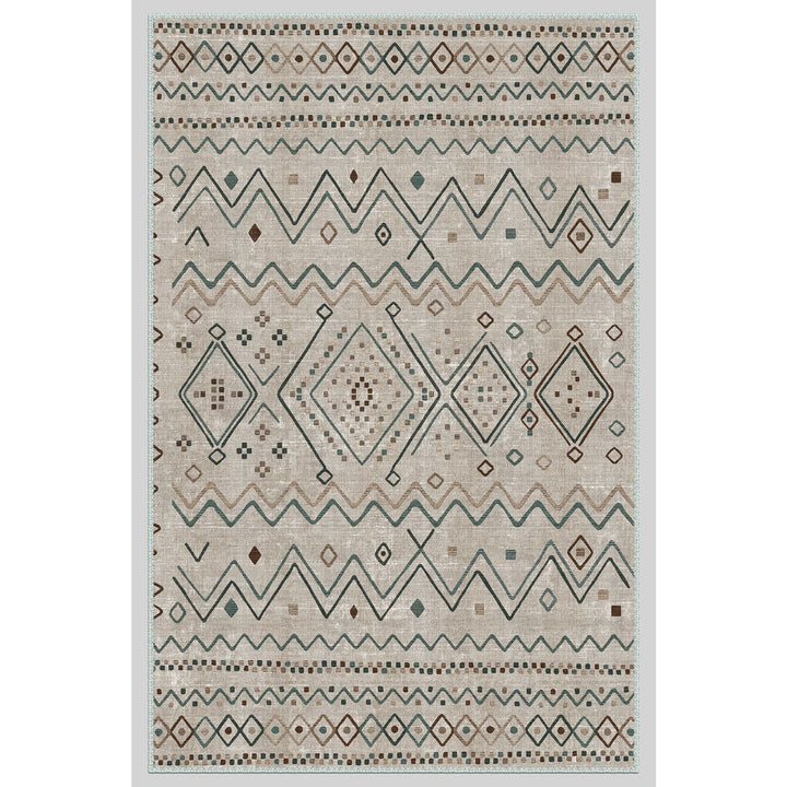 Ethnic Scandinavian Print Rug