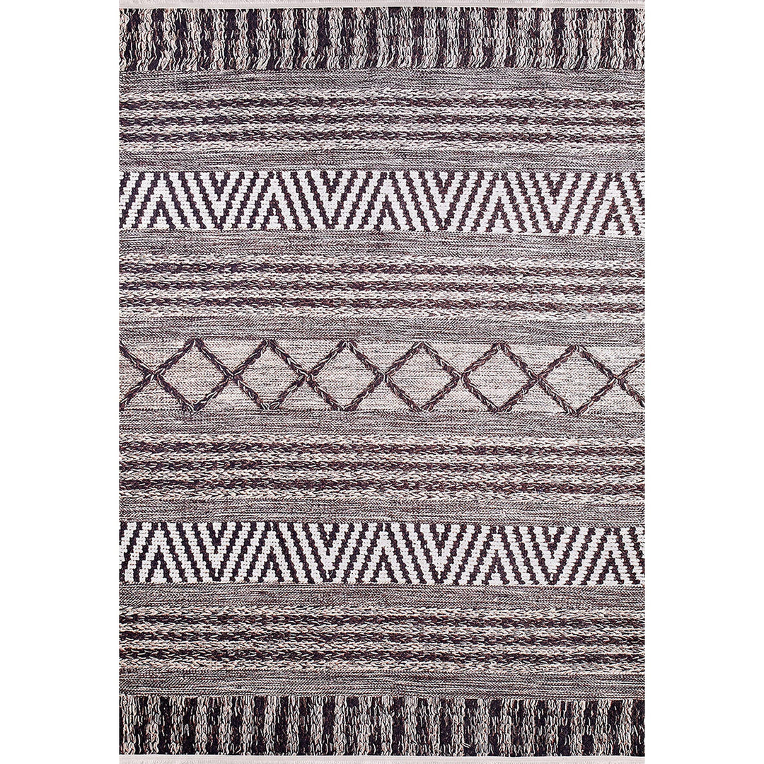 Ethnic Nordic Rug|Machine-Washable Non-Slip Rug|Rug Design Farmhouse Washable Carpet|Scandinavian Area Rug|Multi-Purpose Anti-Slip Carpet