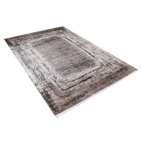 Abstract Design Rug|Machine-Washable Non-Slip Rug|Brown Beige Transition Washable Carpet|Decorative Area Rug|Multi-Purpose Anti-Slip Carpet