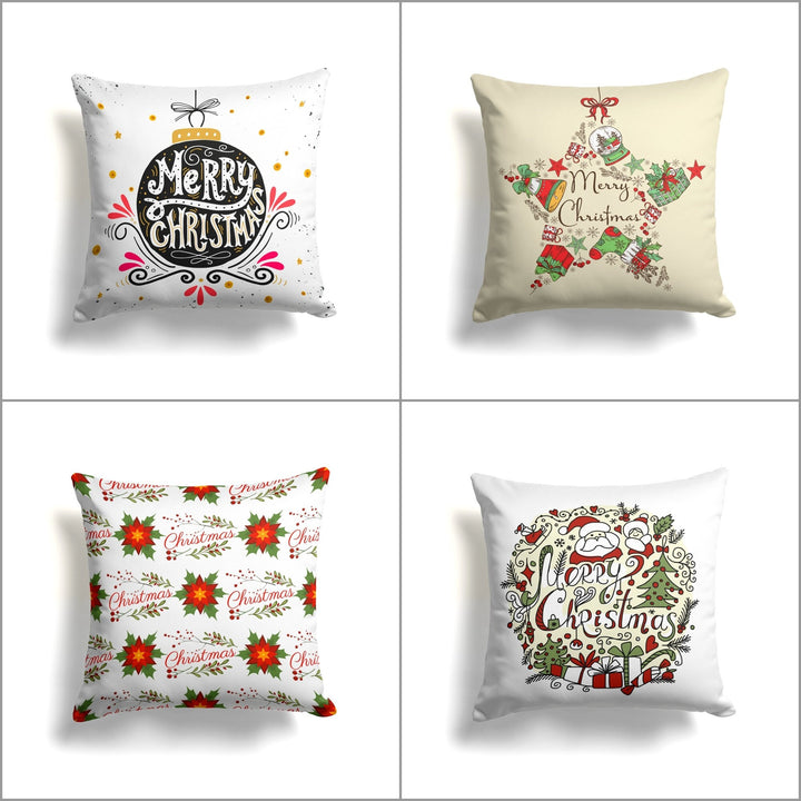 Christmas Pillow Cover|Merry Xmas Cushion Case|Xmas Home Decor|Winter Trend Pillow Case|New Year Throw Pillowtop|Christmas Cushion Cover