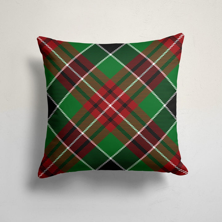 Christmas Pillow Cover|Pine Tree Snowflake Cushion Case|Plaid Xmas Home Decor|Winter Trend Pillow Case|Farmhouse Outdoor Throw Pillowtop