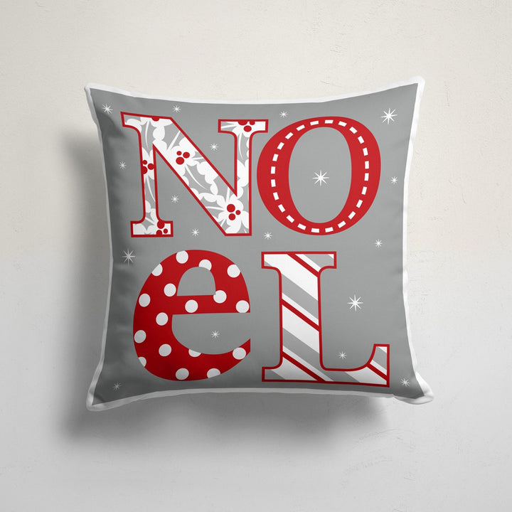 Christmas Pillow Cover|Noel Cushion Case|Santa and Deer Xmas Home Decor|Winter Trend Pillow Case|Xmas Throw Pillowtop|Noel Outdoor Cushion