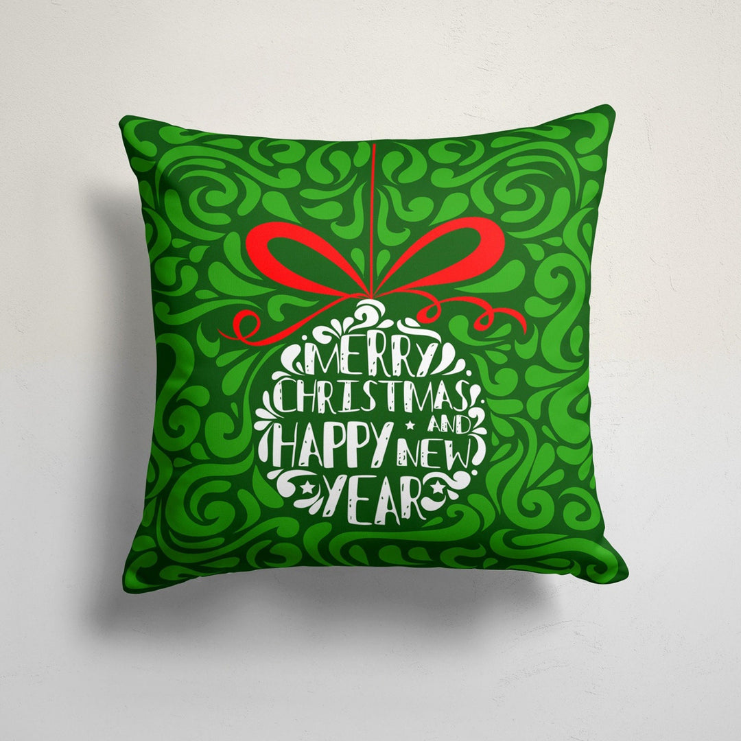 Christmas Pillow Cover|Merry Xmas Cushion Case|Xmas Home Decor|Winter Trend Pillow Case|Happy New Year Throw Pillowtop|Poinsettia Cushion